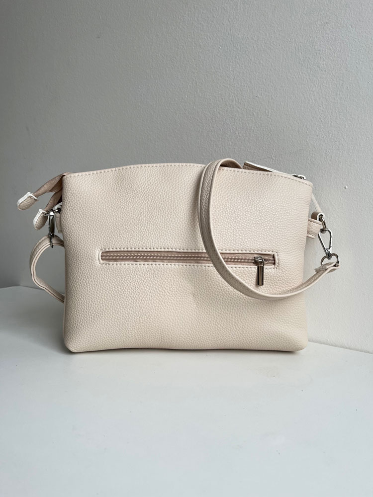 Béžová crossbody kabelka GS-3910-beige