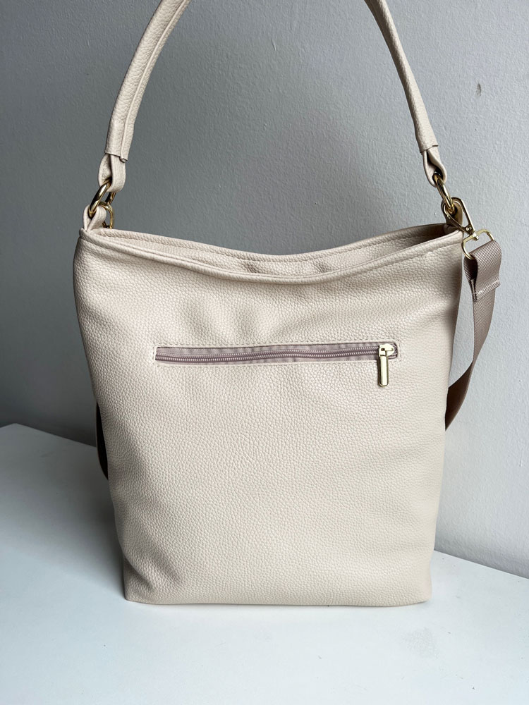 Kabelka na rameno GROSSO béžová