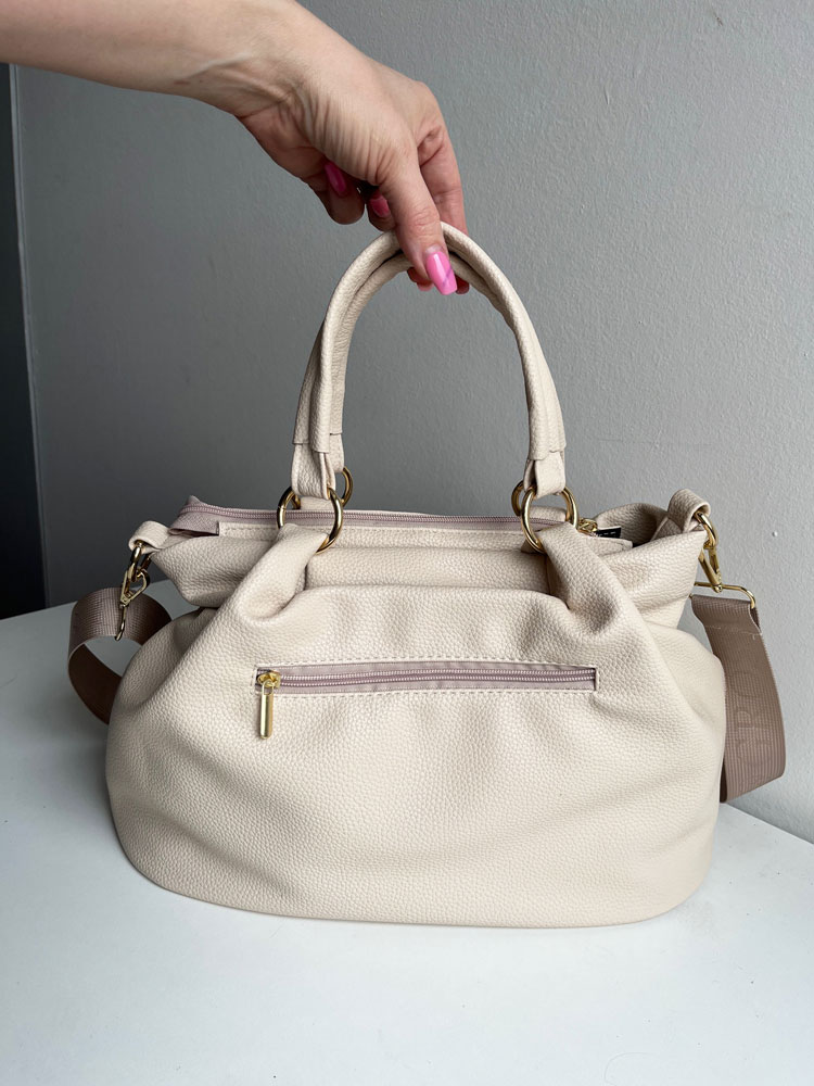 Kabelka do ruky GROSSO béžová