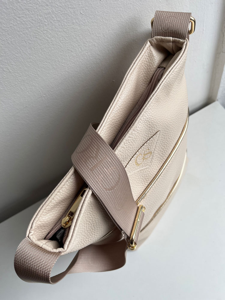 Crossbody kabelka GROSSO béžová