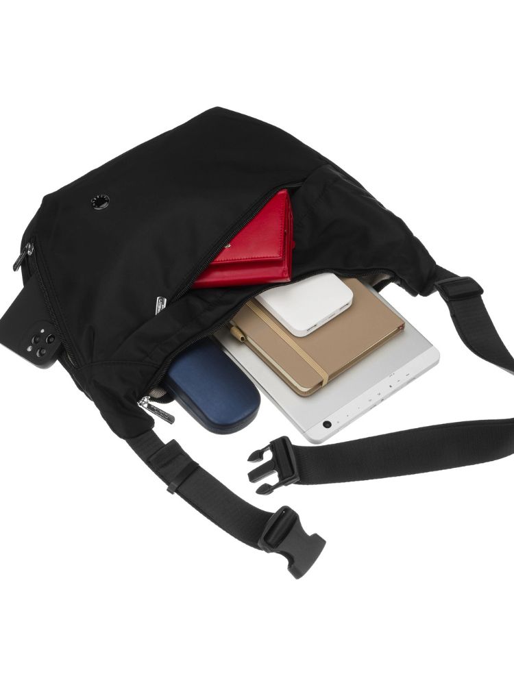 Nylonová crossbody – ľahká, praktická a veľká na cestovanie