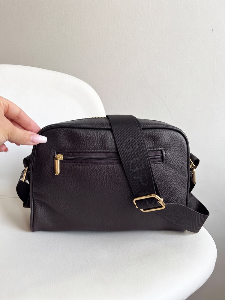 Čierna crossbody kabelka GROSSO