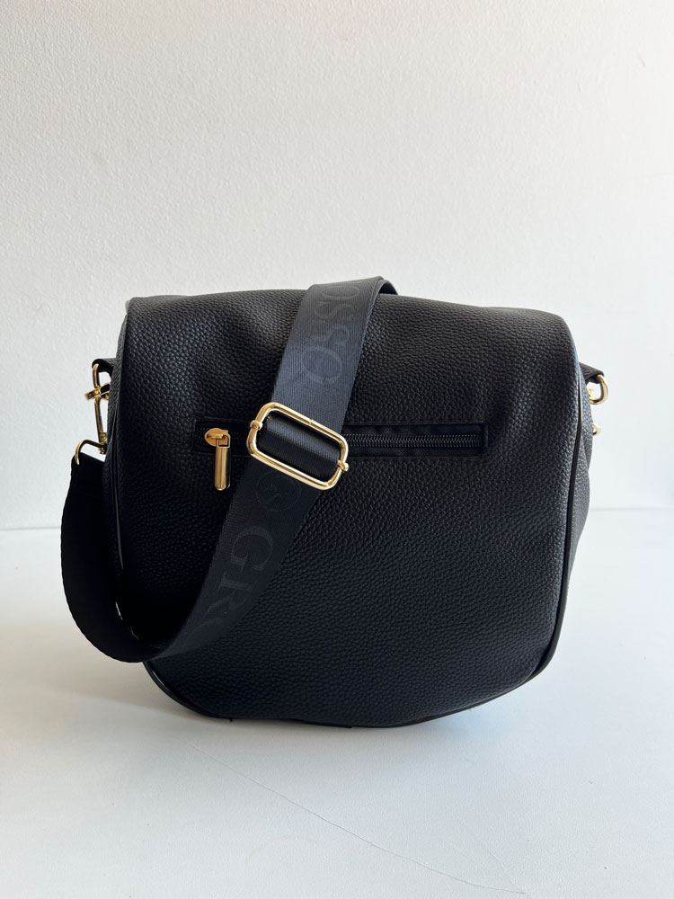 Čierna crossbody kabelka GROSSO GS-3003-blackNEW