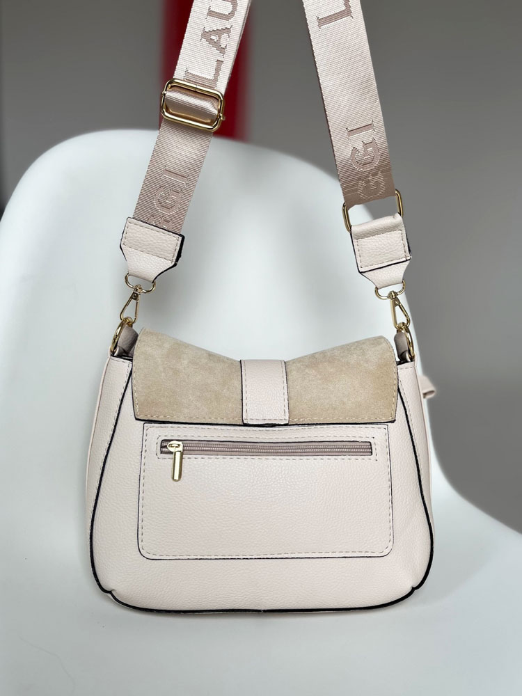Béžová kabelka na rameno/crossbody Laura Biaggi DX-F299-beige