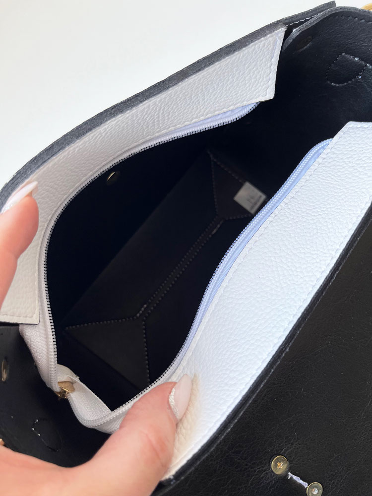 Elegantná biela crossbody Laura Biaggi – do ruky aj na rameno