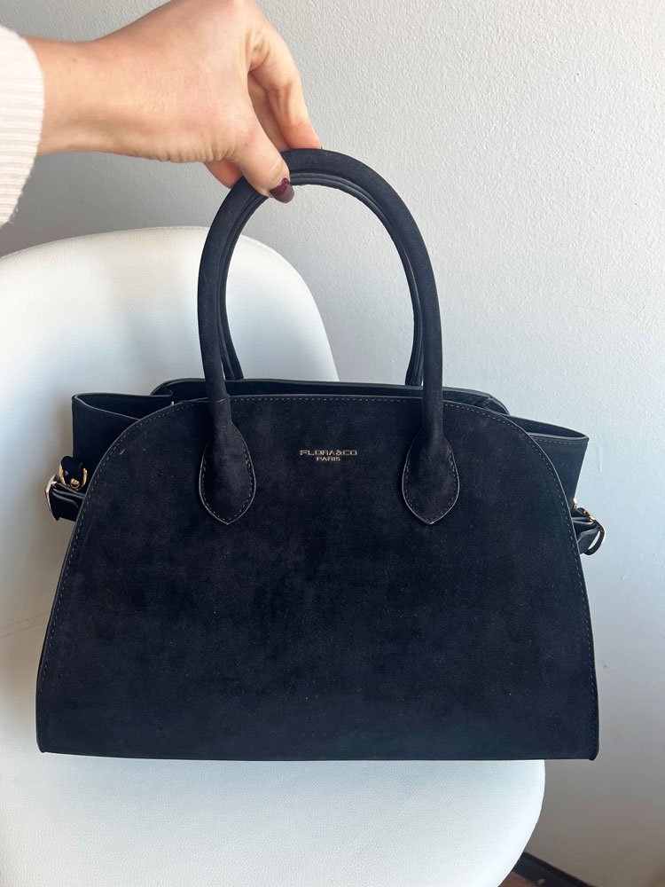 Čierna kabelka do ruky F-7558-noir