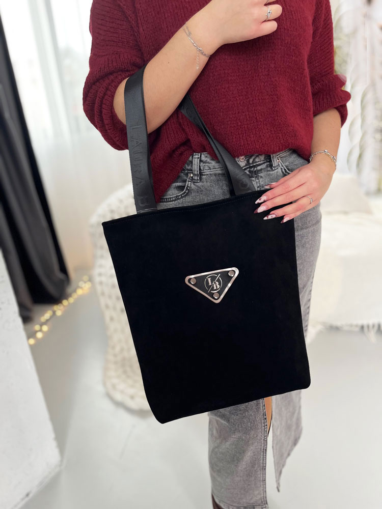 Čierna kabelka na rameno Laura Biaggi DX-KB-168-blackZAM