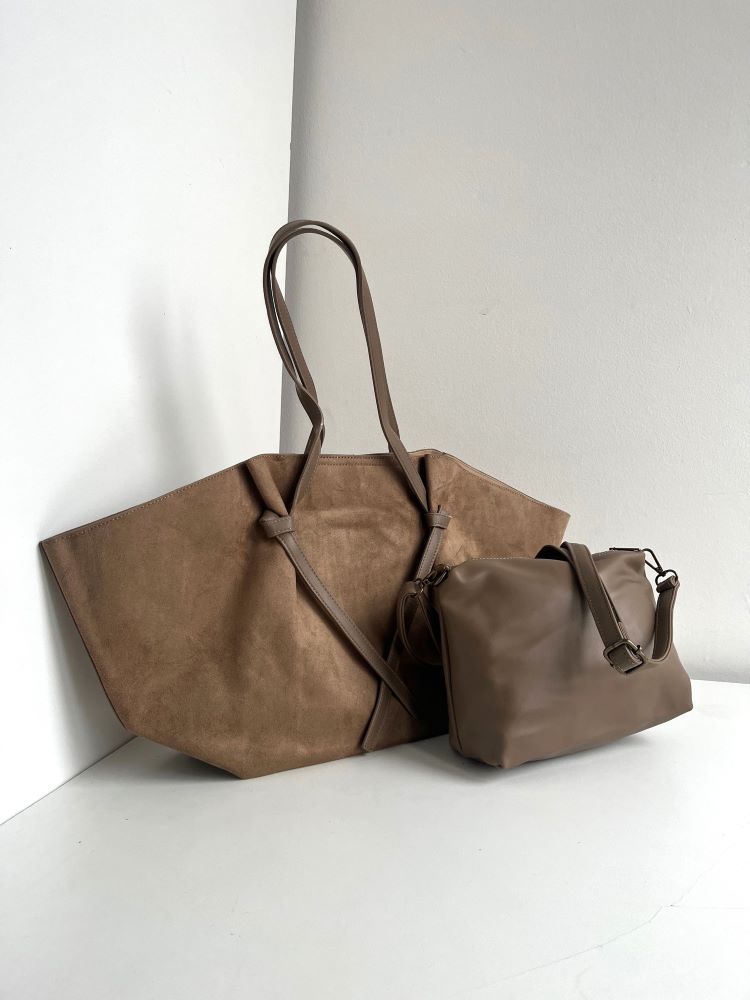 Svetlohnedá kabelka na rameno 58159-1-khaki