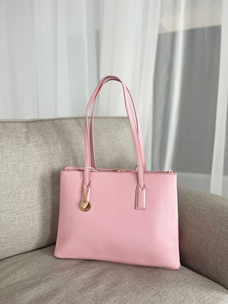 Ružová kabelka na rameno J8813-pink