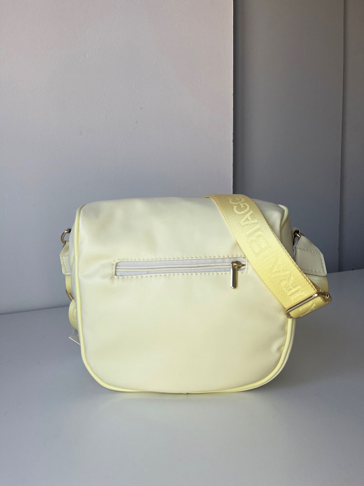 Crossbody kabelka Laura Biaggi žltá