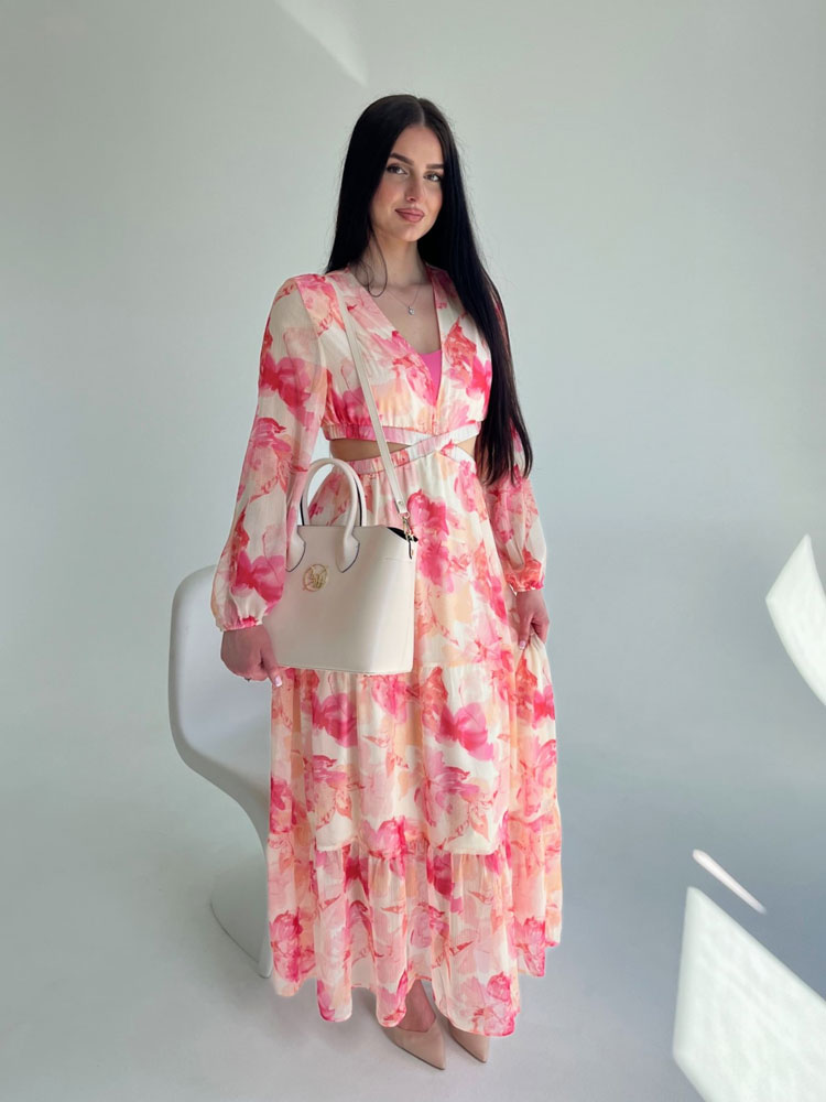 Béžová kabelka do ruky Laura Biaggi - elegantná 2v1
