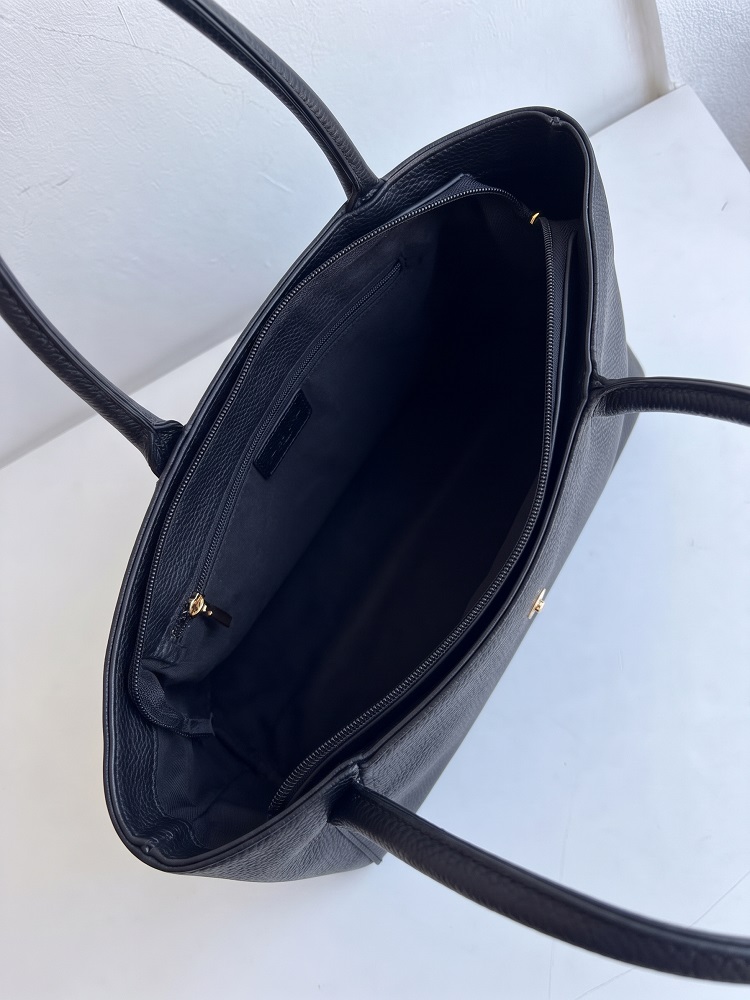 Dámska kabelka na rameno 2v1 s crossbody – čierna