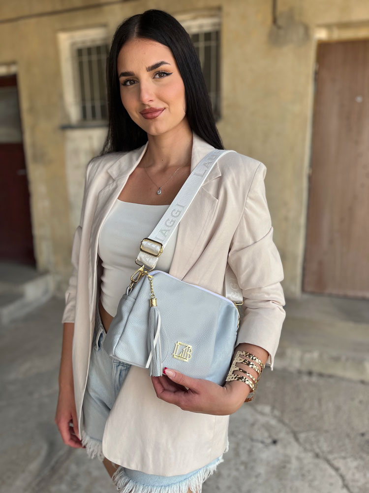 Modrá crossbody Laura Biaggi DB-KB210-blue