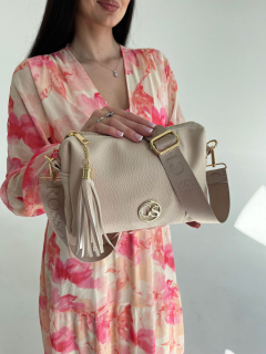 Béžová crossbody kabelka GROSSO GS-3171-beige