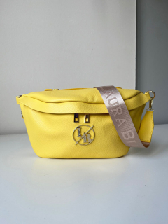 Žltá crossbody kapsička Laura Biaggi DX-JS-182-yellow