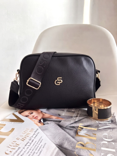 Čierna crossbody kabelka GROSSO